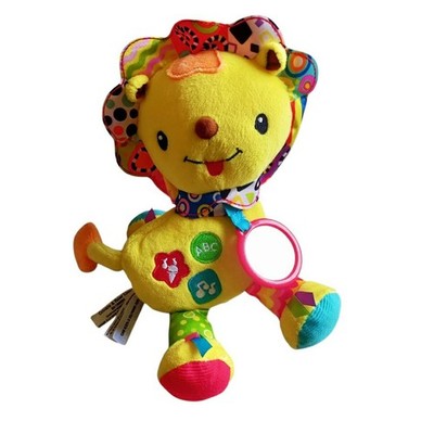 VTECH Crinkle & Roar Lion 10'' Plush Developmental Toy Educational Infants Clip