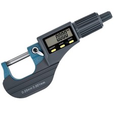 Mcbazel Mikrometer LCD Digitale Bügelmessschraube 0-25mm, 0.001mm Auflösung