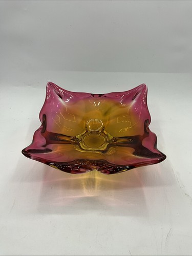 Bohemia Glass Josef Hospodka Chribska Bull Glass Art Vintage (SN) - Picture 15 of 24
