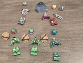 Lego Shredder Leo Donatello TMNT Teenage Mutant Ninja Turtle Minifigures Raph
