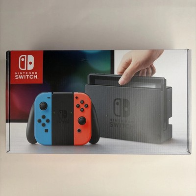 Nintendo Switch Console 32GB Red & Blue Joy-Cons   Complete in Box (Excellent!)