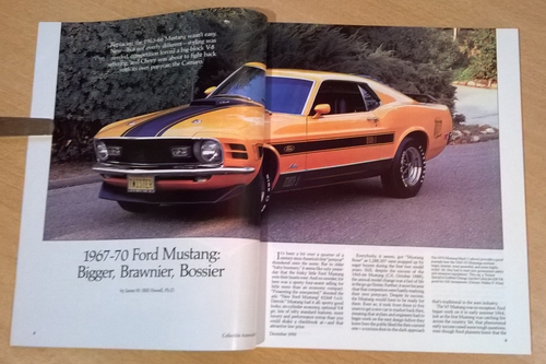 AUTOMOTIVE COLLECTIBLE - Flight 7 Nb 4 (12/1990): Mustang 1967-70/Cadillac 1941-47 - Picture 3 of 24