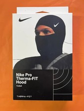 NEW Nike Balaclava Nike Pro Therma-FIT Hyperwarm Hood Balaclava  Black Full Face
