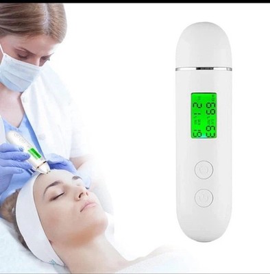 Brand New Digital Portable Skin Analyzer LCD Moisture Oil Elasticity Tester