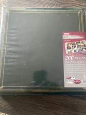  Vintage Pioneer Photo Album Holds 200 4x6 Photos Dark Green W/Gold Accents