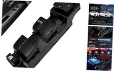 Power Window Switch, Front Left Driver Side Window Switch Compatible with