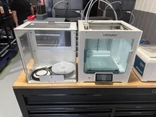 Ultimaker S3 3D Printer, Bundled with Top, Filament, Documents, and Hardware OBO