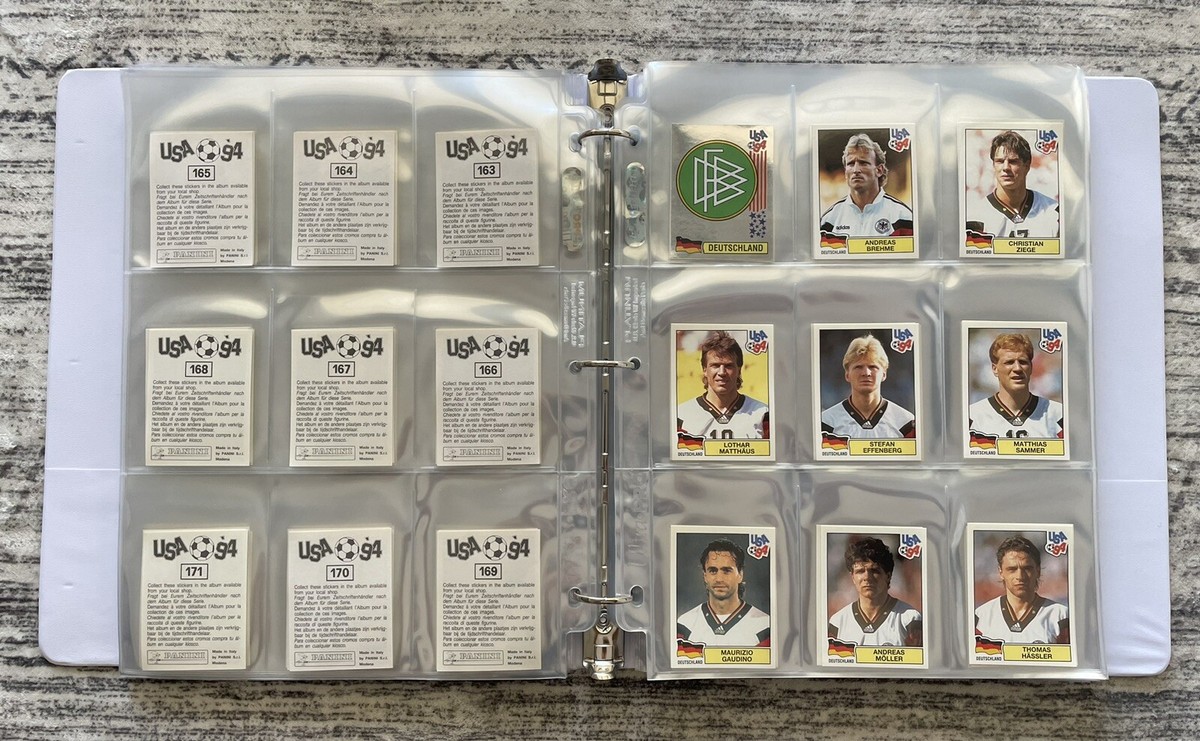World Cup 1994 USA Panini Complete Set | eBay