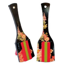 Naruko Yosakoi Festival Wooden Percussion Flowers Kochi Tosa Cypress 2pcs NEW