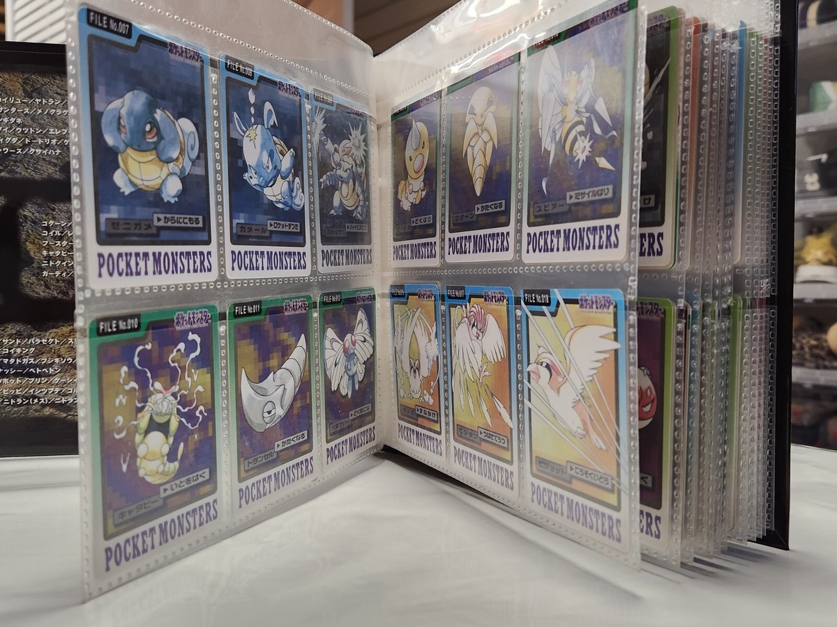 1997 COMPLETE 153 Card Set Pocket Monster Carddass Pokemon + 1997 COMPLETE 153 Card Set Pocket Monster Carddass Pokemon +