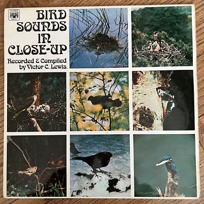 Victor C Lewis Birds sounds in close-up LP inc Insert