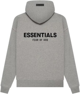 fear of gods essentials hoodie dark Oatmeal XS,S,M,L,
