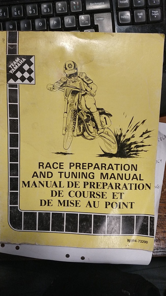 YAMAHA YZ 125 TUNING MANUAL ORIGINAL YAMAHA OEM 90984-73200