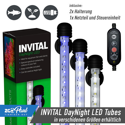 DayNight Tag Nacht LED Aquarium Beleuchtung Terrarium Pflanzenlicht Lampe Halter