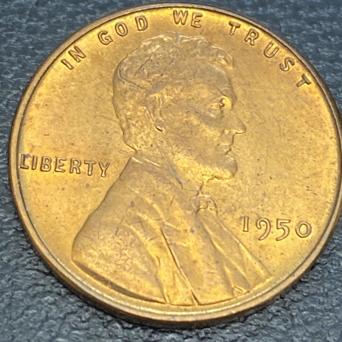 1950 Wheat Penny Lincoln Cent 1c High Grade BU #35814 | eBay