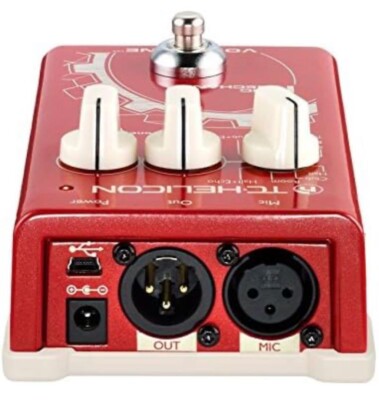 TC Helicon MIC MECHANIC 2 Vocal Compact Effects Pedal Echo/Reverb