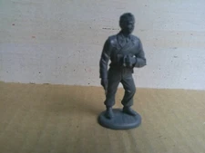 Monogram Miniatures, ww2 German panzer officer, unpainted lead 54mm, DJ