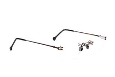 Vintage Brille Fassung randlos Damen Bohrbrille bunt Regenbogen Mod. 5000  A5