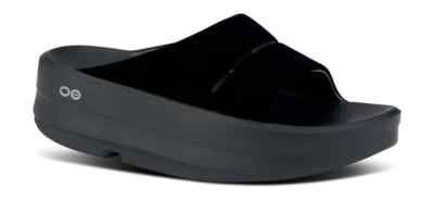 OOFOS Women's OOmega OOahh Ltd Black Posh | eBay