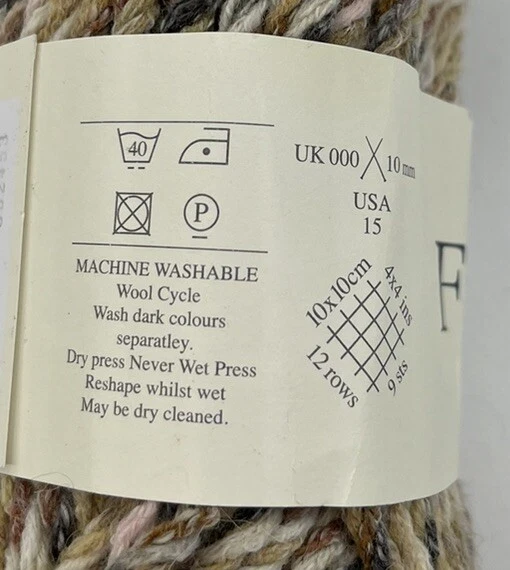 Hilo Sirdar Feroe "Marrón Multi" 1 madeja #1802 Foto 3 de 3