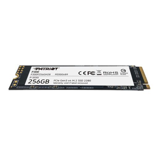 Patriot P300 256GB SSD 2280 M.2 PCIe Gen3 x4 NVMe 1.3 Internal SSD