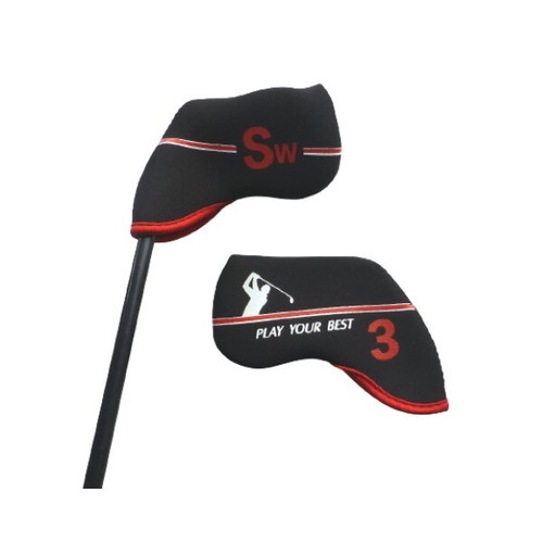 Iron Club Covers 10pcs for Ping Callaway Titleist match Green/Black