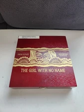 Deadwood Tobacco The Girl With No Name Empty Wooden Cigar Box 8⅛x8¼x1¾