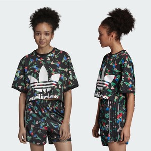 adidas dress flowers