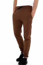 KIDS BOYS FLEECE JOGGER TROUSERS PLAIN SCHOOL SPORTS TRACKSUIT JOGGING BOTTOM PE