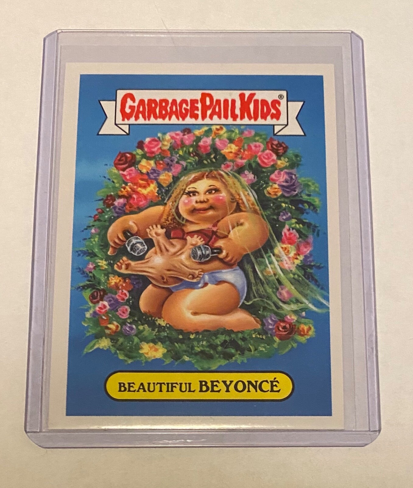 2017 Topps Garbage Pail Kids The Shammys #6a Beautiful BEYONCE front