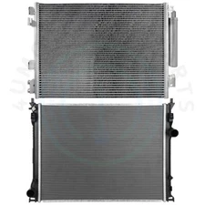 Radiator & AC Condenser Cooling Kit For 2011-2019 Chrysler 300 Dodge Challenger