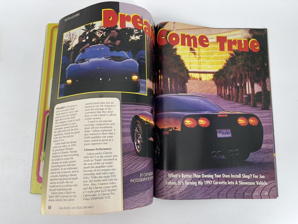 Car Audio And Electronics Magazine March 1998 Ampapalooza Amps Issue