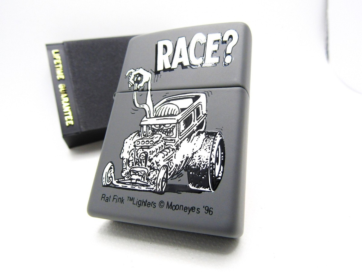 レア！von dutch zippo　hotrod mooneyes ムーン MOON Equipped Zippo Lighter