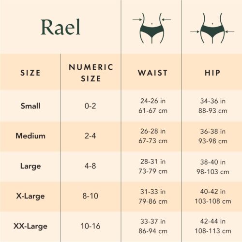 Rael High Waist Period Underwear, Period Panties - High Waist, black, 1 count - Picture 4 of 5