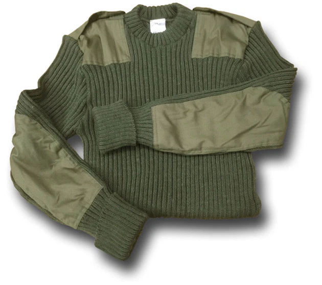 ARMY / NATO MILITARY GREEN WOOLLY PULLY JUMPER 100% WOOL WITH EPAULETTES [16002]
Opens in a new wind