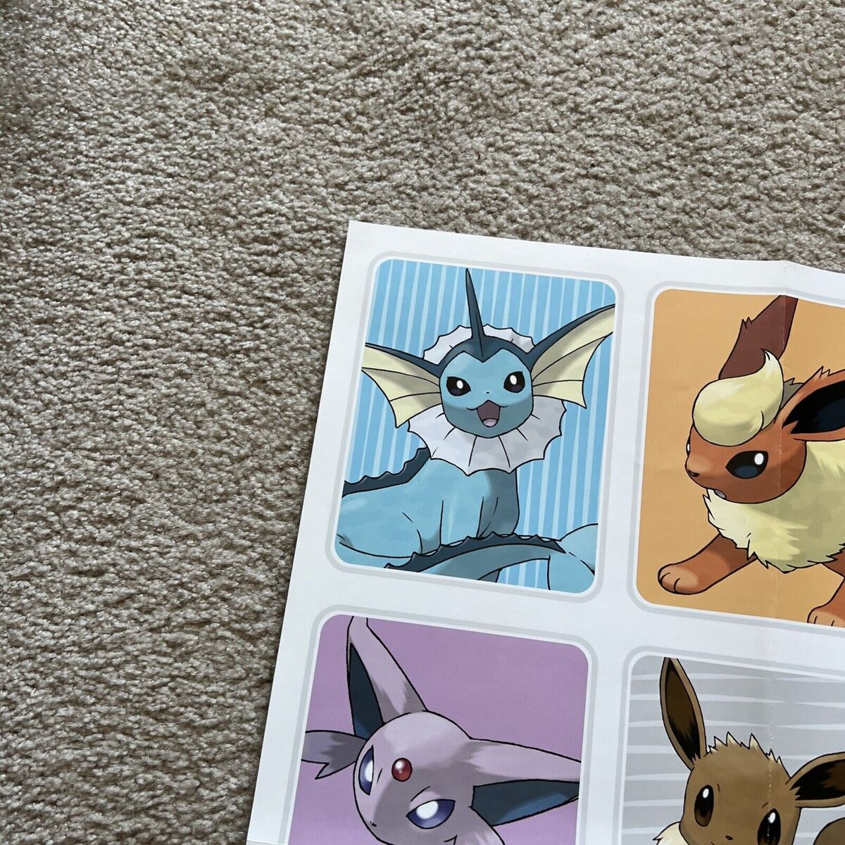 Pokemon - Evolving Skies - Poster Eevee Evolutions Eevolutions - NEW