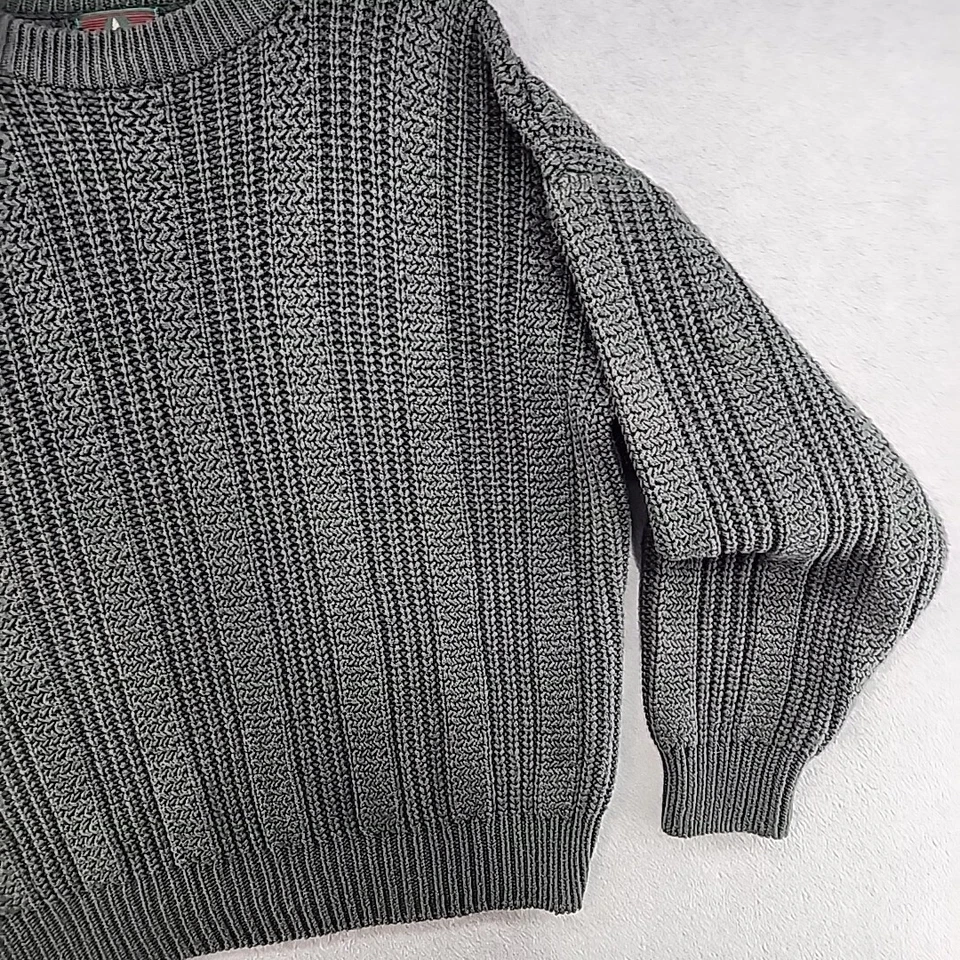 Suéter High Sierra by Mervyns Para Hombre XL XLarge Gris Tejido Algodón De Colección Foto 4 de 4