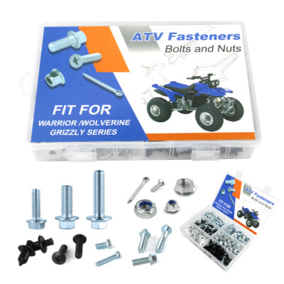 HONDA ATV TRX450R Bolt Kit 700XX Frame Body Plastic Fenders SPECBOLT #0049 - Foto 3