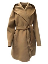 Marella By Max Mara Women's Camel Juanita Wool Coat Nwt