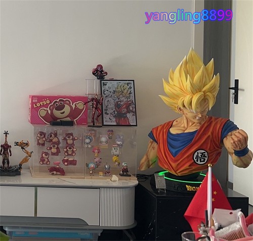 Huge 88cm H Son Goku GK Figure Resin Bust Statue Recast Ver. Collectible Stocked - Picture 13 of 13