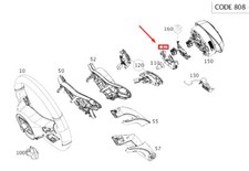 Mercedes-Benz S W222 Lenkrad Kontaktplatte A0994647804 NEU ORIGINAL