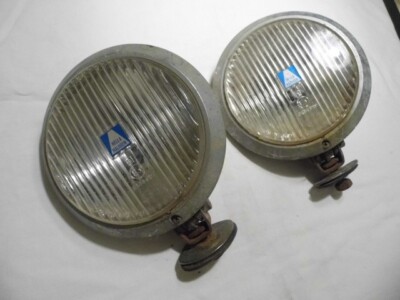Hella 144 Chrom Nebelscheinwerfer VW Kafer Bus Posche Mercedes w108 w109 w111