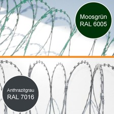 Natodraht Stacheldraht S-Draht Sperrdraht Klingendraht Widerhakensperrdraht