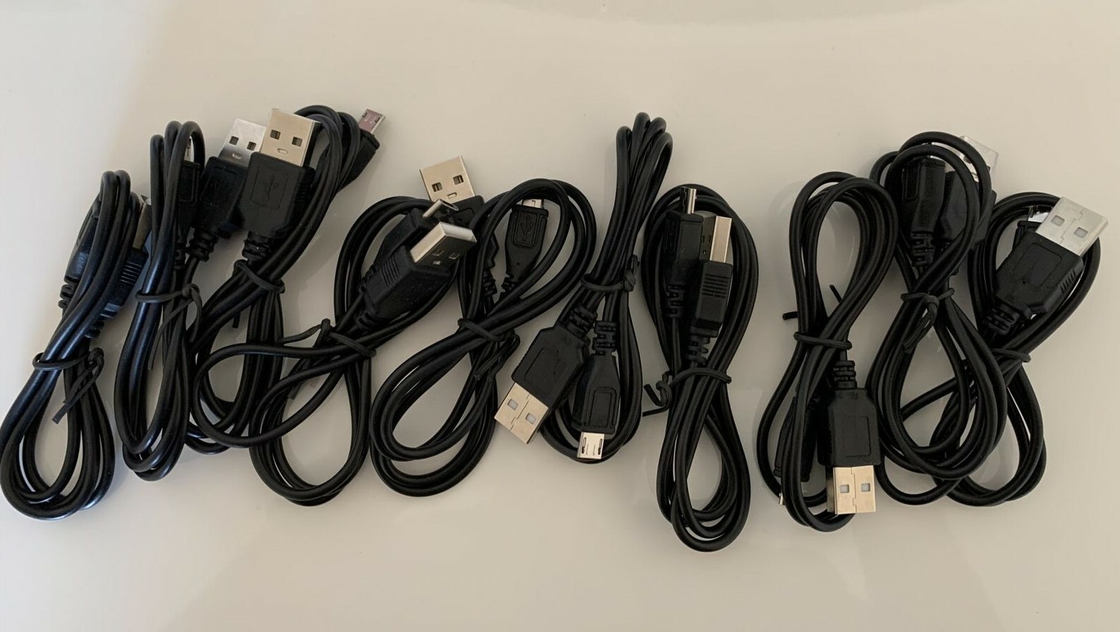PlayStation 4 Controller USB Charge Cable (PS4 Charger Cord) (LOT OF 10