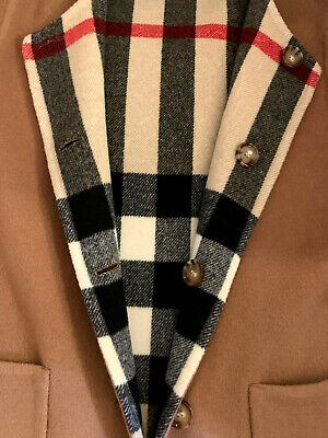 Burberry Women Tisbury Exploded Check Reversible Wool Coat