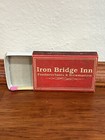One Slide Matchbox Wood Matches Rachel's Iron Bridge Inn Restaurant & Bar — photo 1