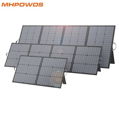 Solarpanel Faltbar 110W 220W 400W Solarmodule für Ecoflow Anker Powerstations