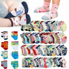 12Pair Cute Baby Girl Toddler Ankle Socks Mixed Designs Crew Infant Children Lot