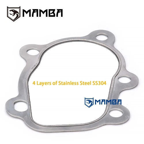 SS304 Turbo Gasket Set Nissan SR20DET S13 S14 S15 For GT25R GT28RS T517Z T518Z - Picture 4 of 5