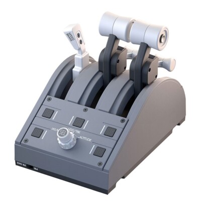 TCA Yoke Boeing Edition Flight Simulator Throttle Quadrant Compatible with XBOX/